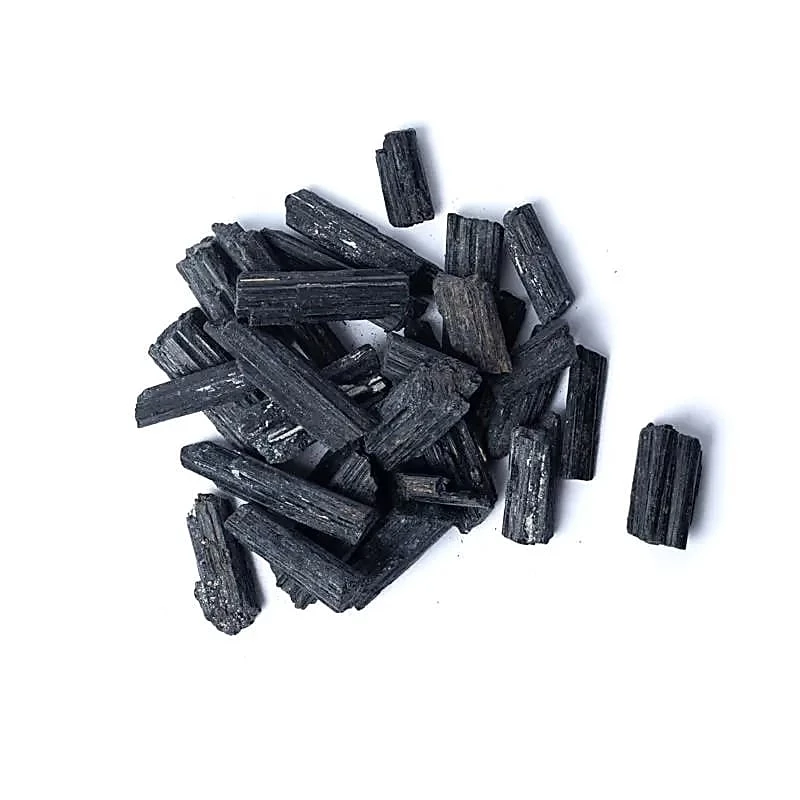 Scheggia di Tormalina Nera Grezza singola pietra,Misura cm±1.5-3.5