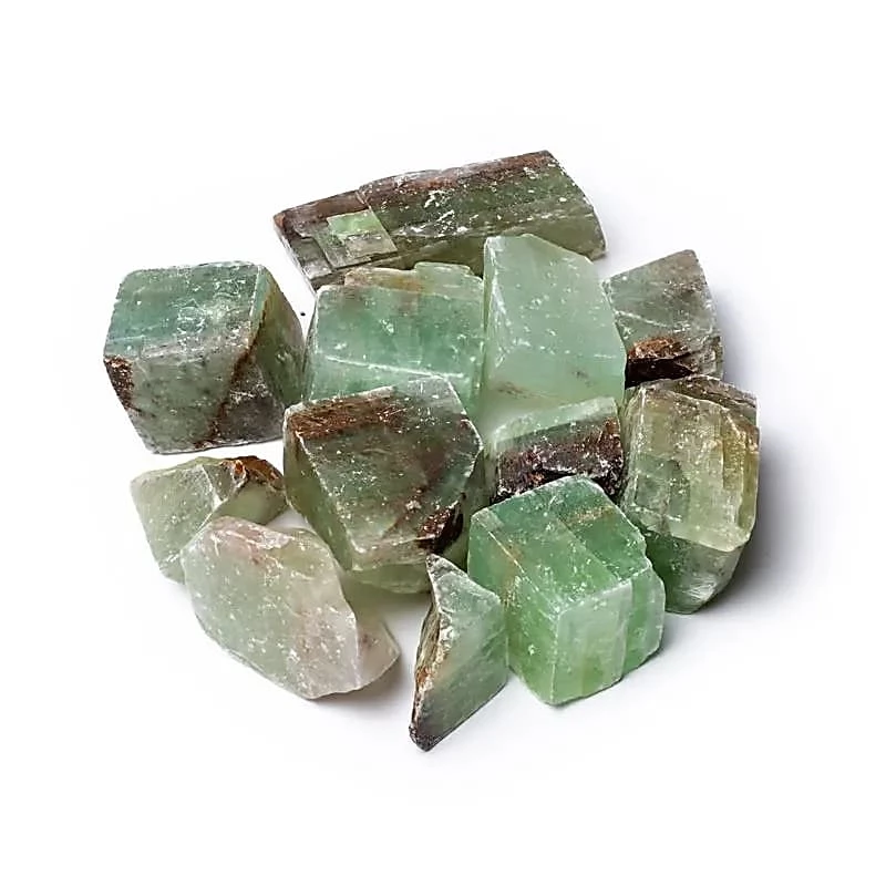 Calcite verde Grezza singola Pietra, misura ±3-5