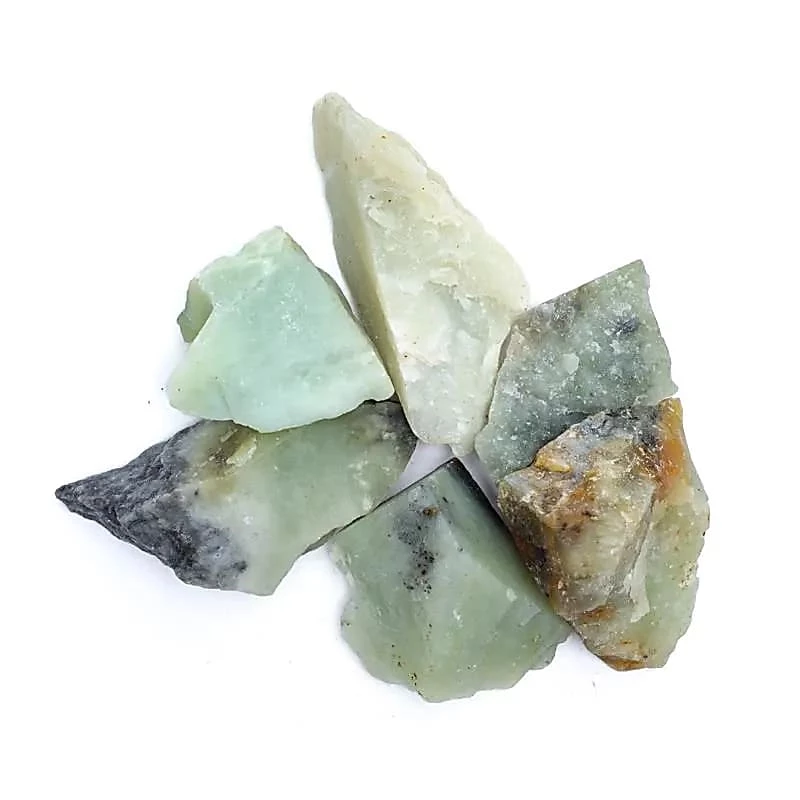 Nuova giada (serpentino) Grezza singola Pietra, misura ±3-8