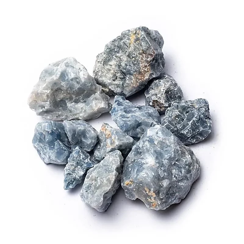Calcite blu Grezza singola Pietra, misura ±2-4