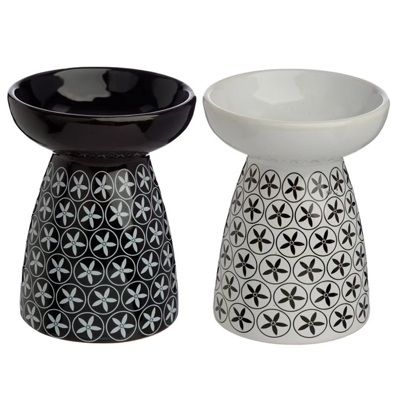 Brucia Essenze in ceramica colore fantasia floreale