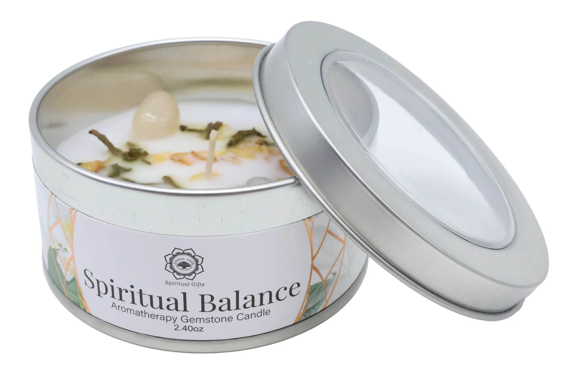 Candela Energie positive con Corniola e Palo Santo70g