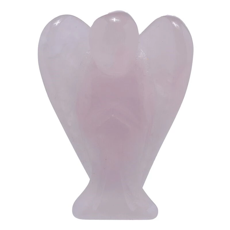 Angelo Divino quarzo rosa  -- 4x3 cm