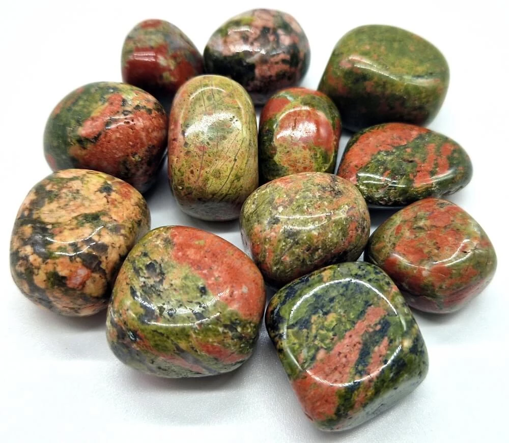 Unakite burattata