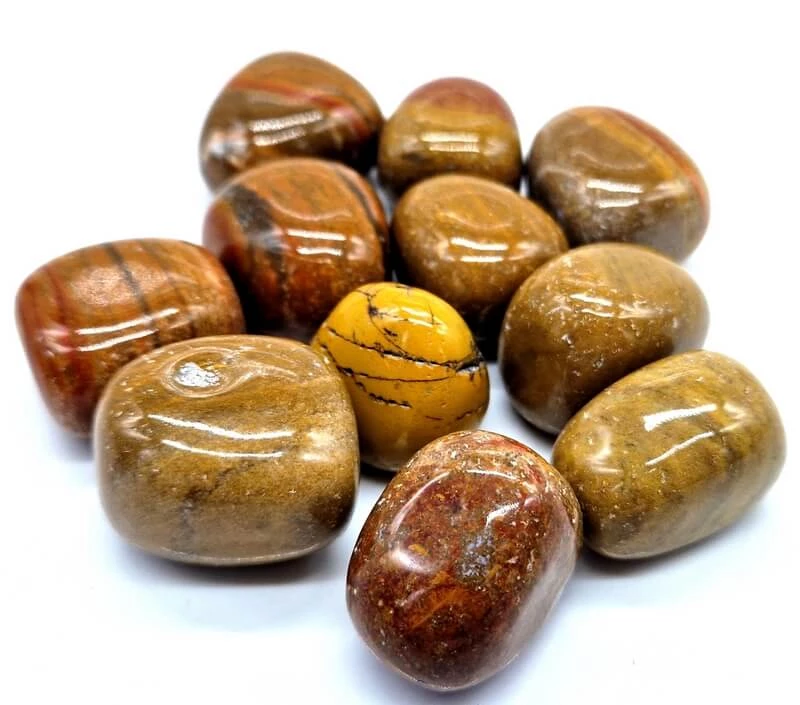 Diaspro Mookaite burattata
