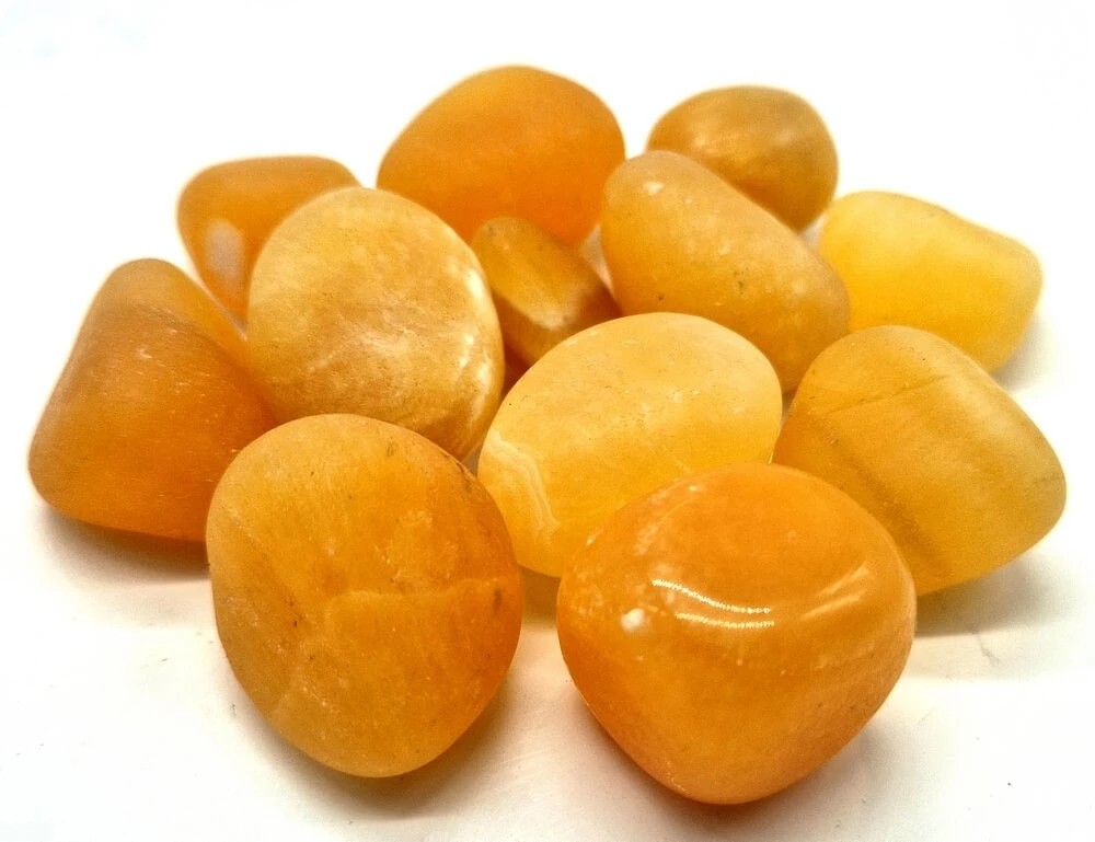 Calcite Arancione burattata