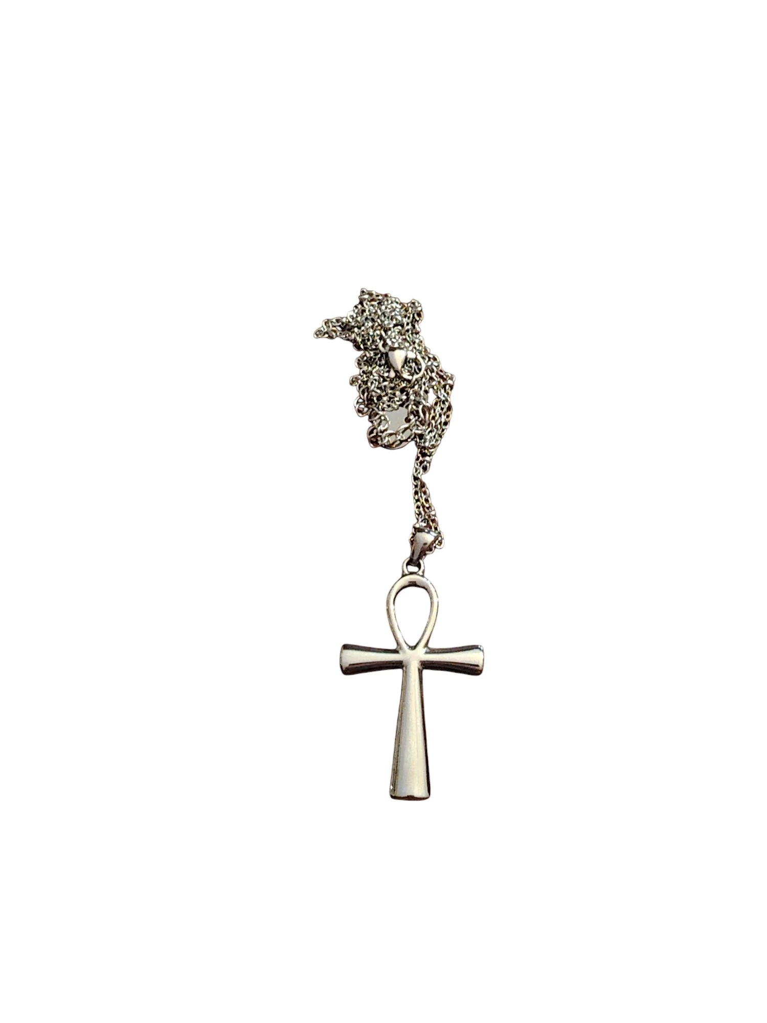 Amuleto in acciaio croce di Ankh