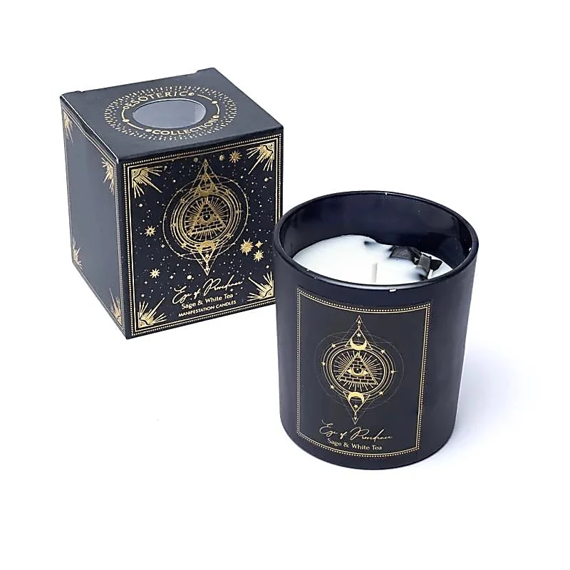Candela D'Intenti ai Cristalli Eye Of Providence 120g