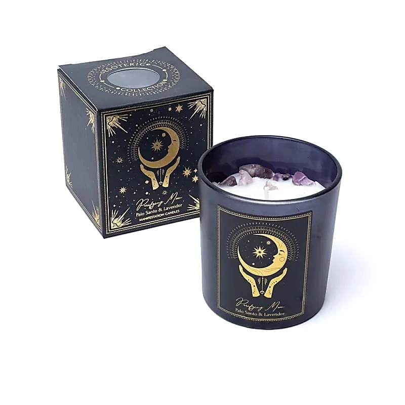 Candela D'Intenti ai Cristalli Purifying moon 120g