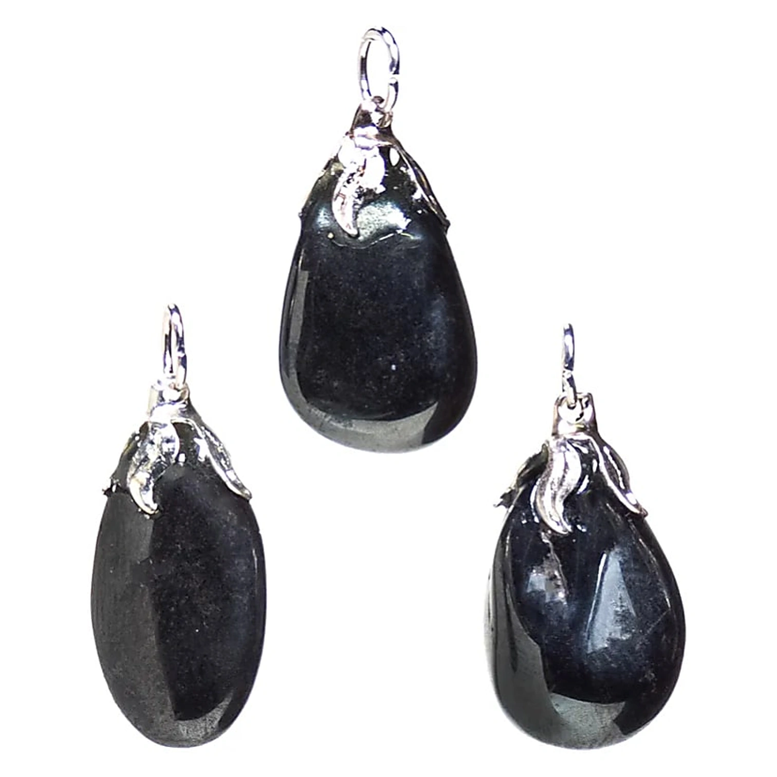 Ciondolo in Ematite -- 1,5-2,5cm