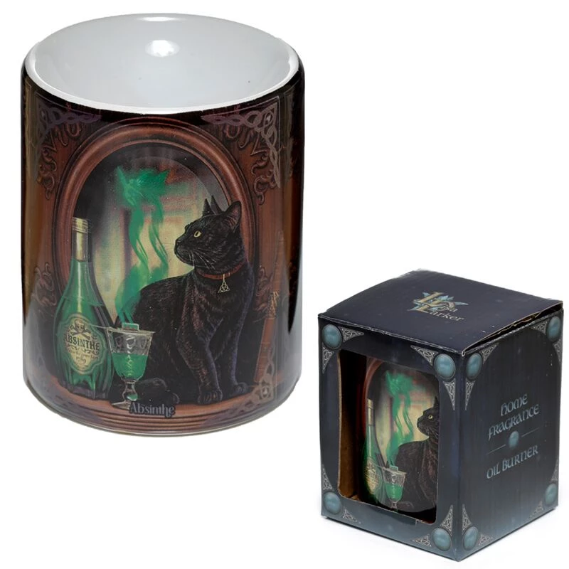 Brucia Essenze in ceramica Gatto Lisa Parker