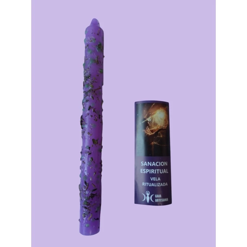 Candela Vela ritualizzata -- Sanacion espiritual