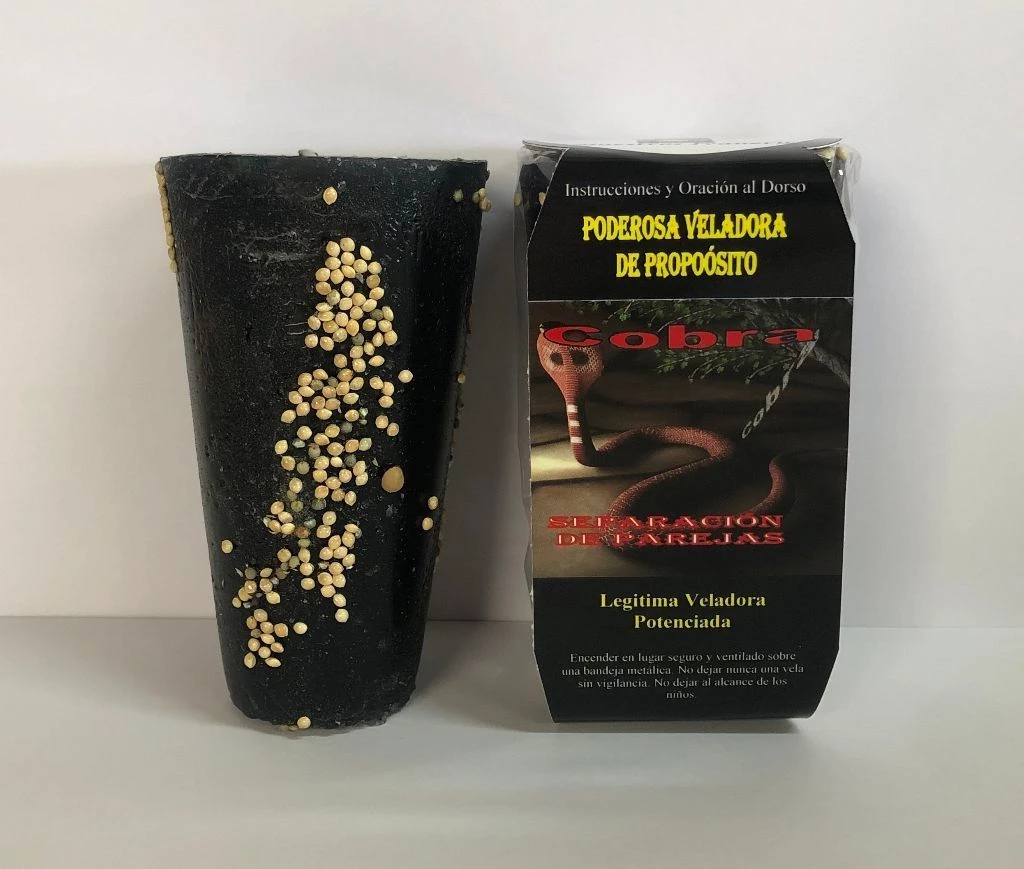 Candela esoterica -- Cobra--Per separare la coppia