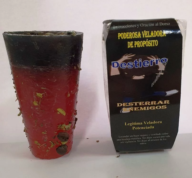 Candela esoterica -- Desterrar  enemigos