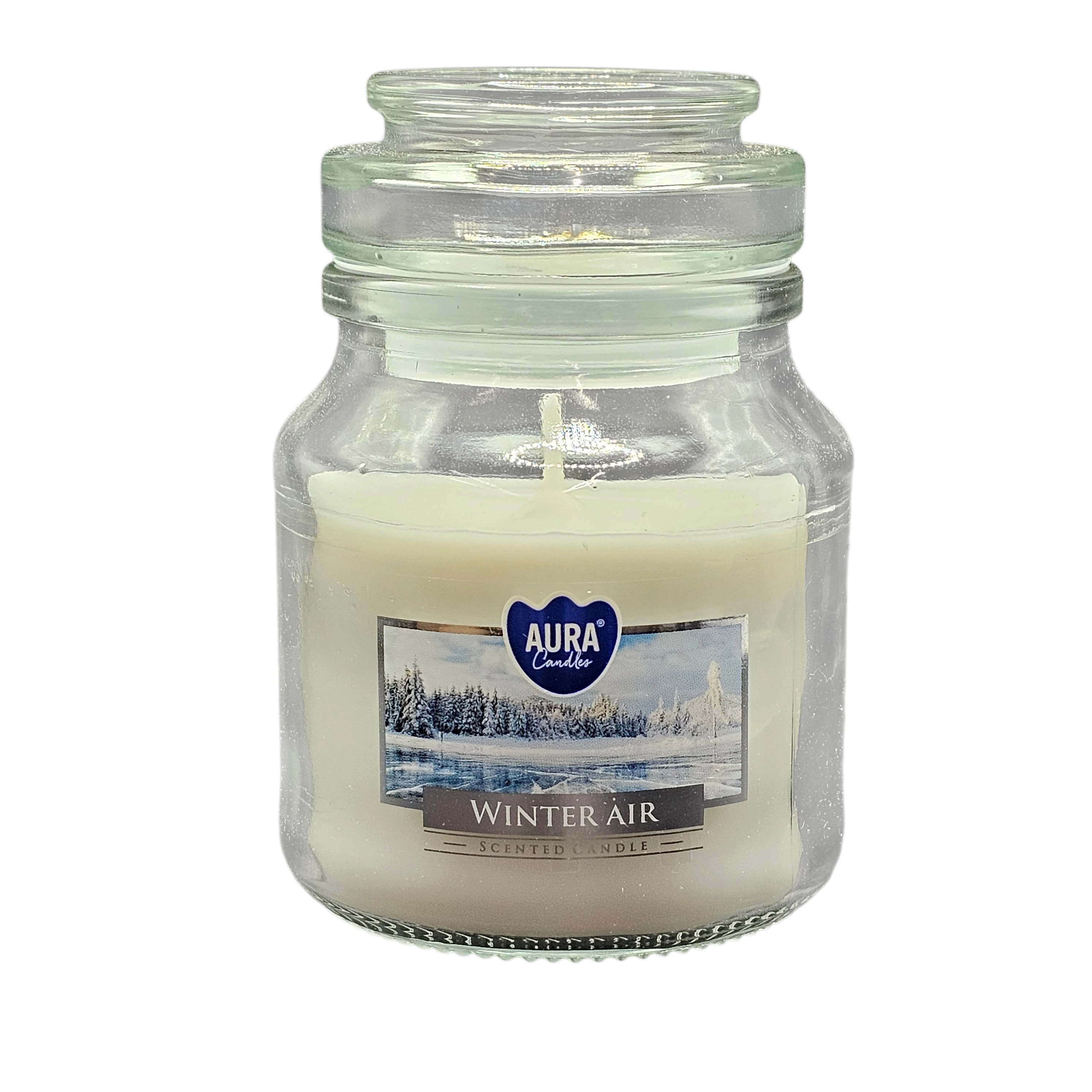 Candela Aura in vetro Winter Air