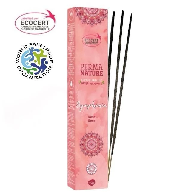Incenso perma nature Symphonia alla Rosa 15 g