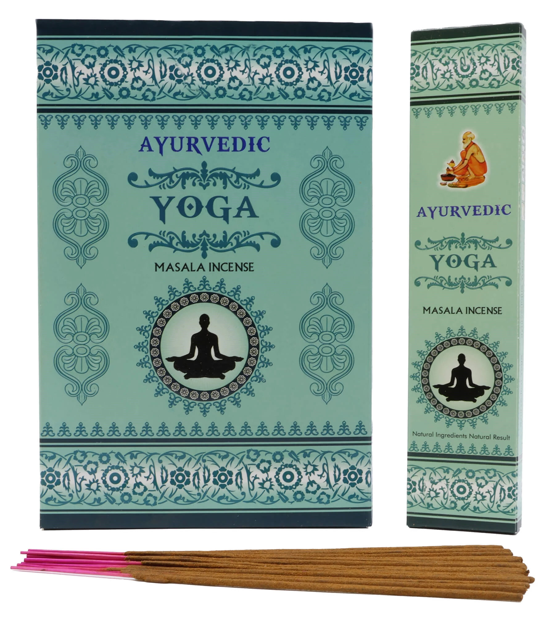 Incenso Ayurvedic Masala Yoga Premium -- 15 G