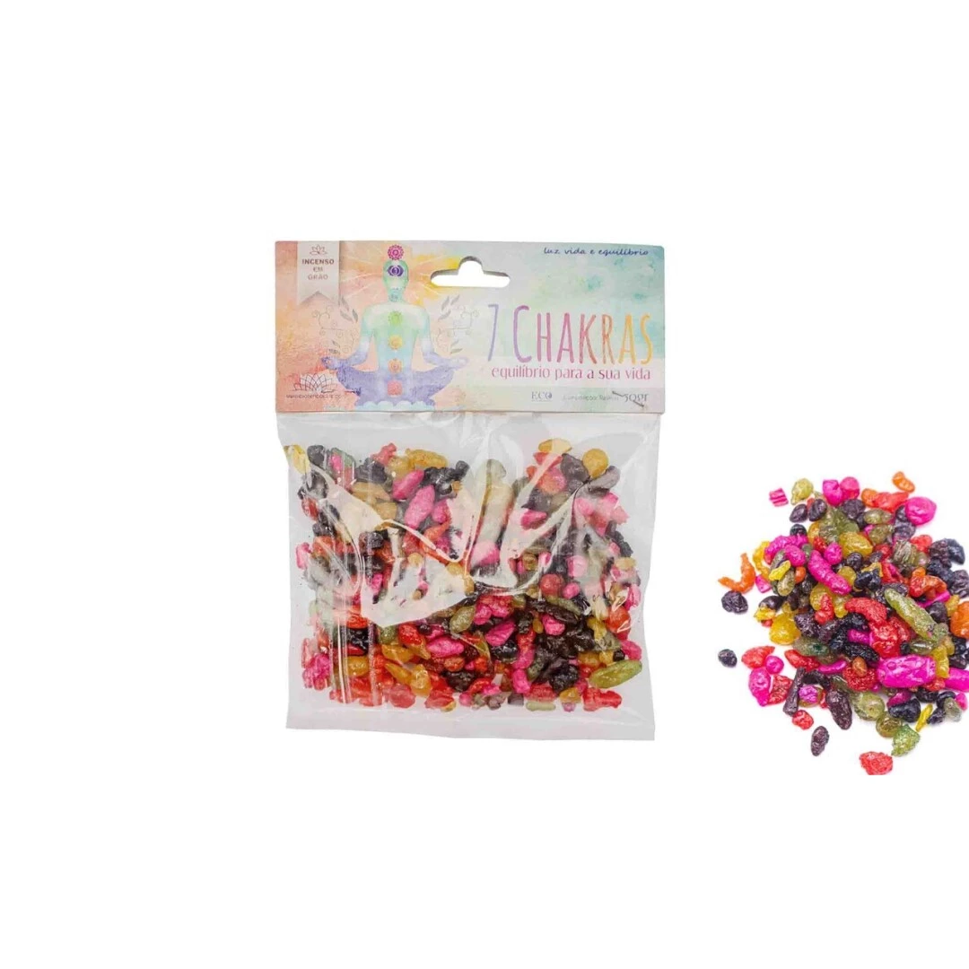 Incenso In Grani 7 Chackra -- 50 G
