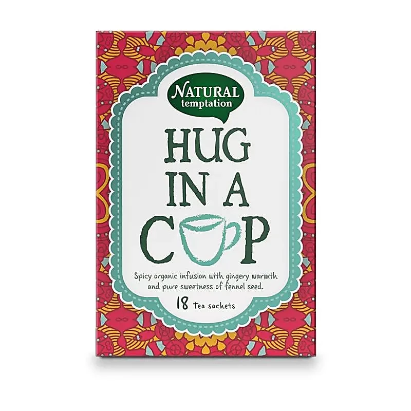 Tisana Organica Natural temptation Hug in a Cup con Zenzero e Semi di Finocchio dolce