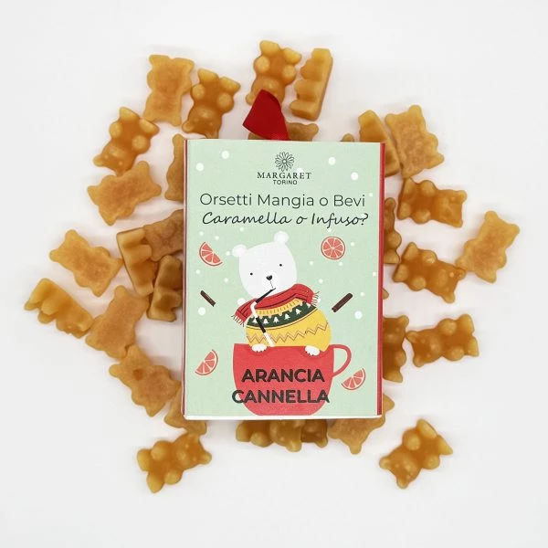 Orsetti Mangia o Bevi Arancia e Cannella