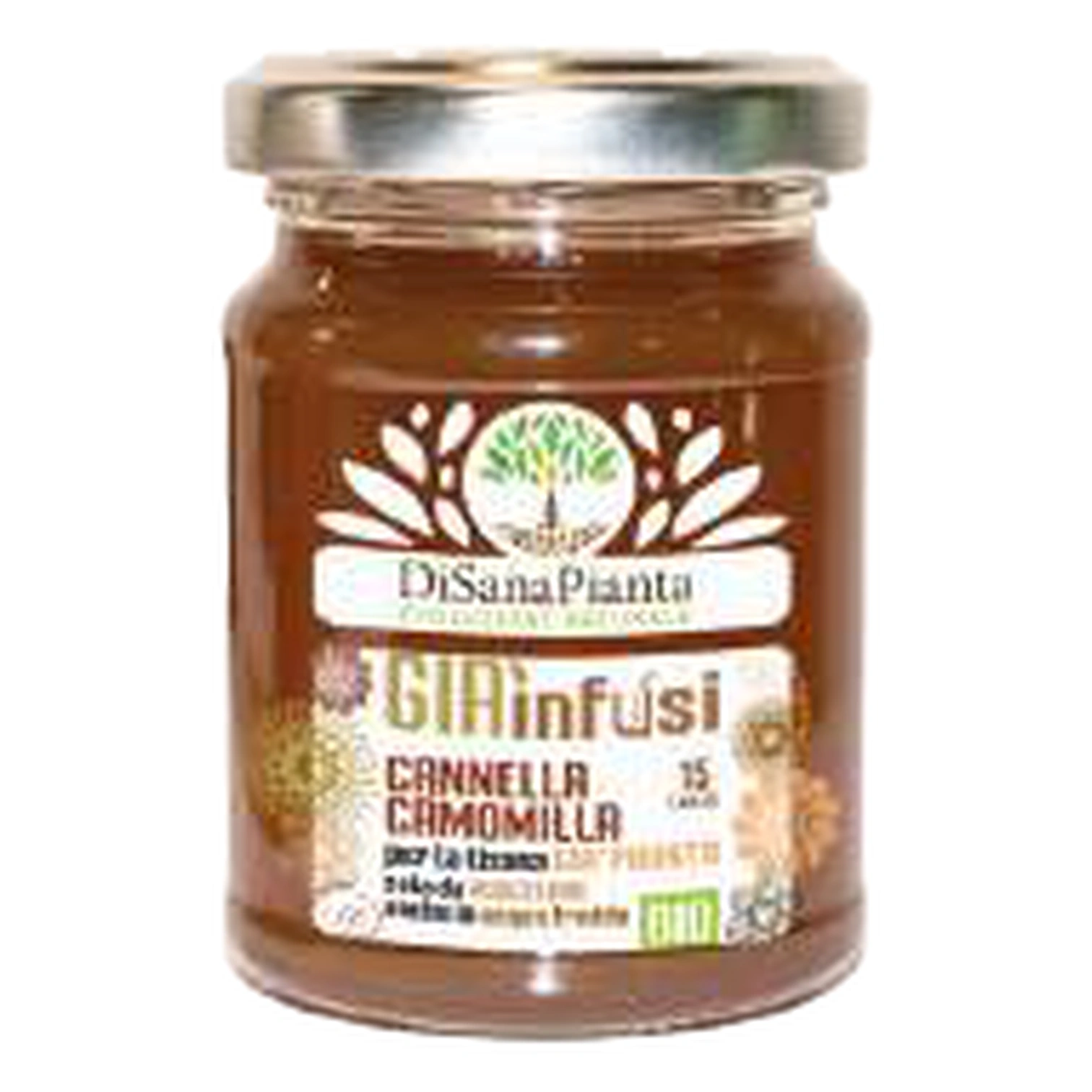 Infuso Senza filtro di Miele Aromatizzato Camomilla e Cannella Bio