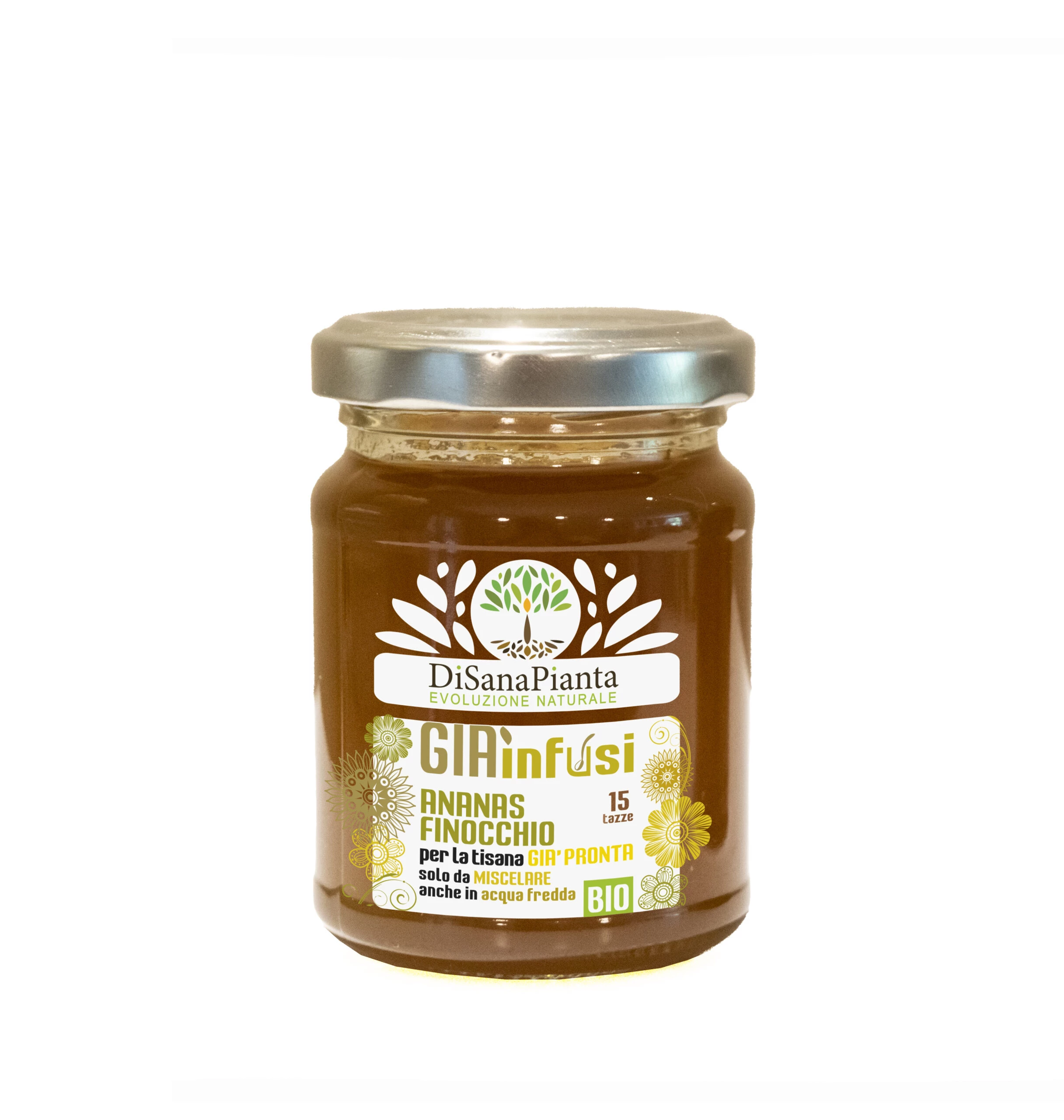 Infuso Senza filtro di Miele Aromatizzato Ananas e Finocchio Bio