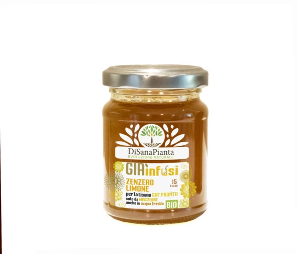 Infuso Senza filtro di Miele Aromatizzato Limone e Zenzero Bio