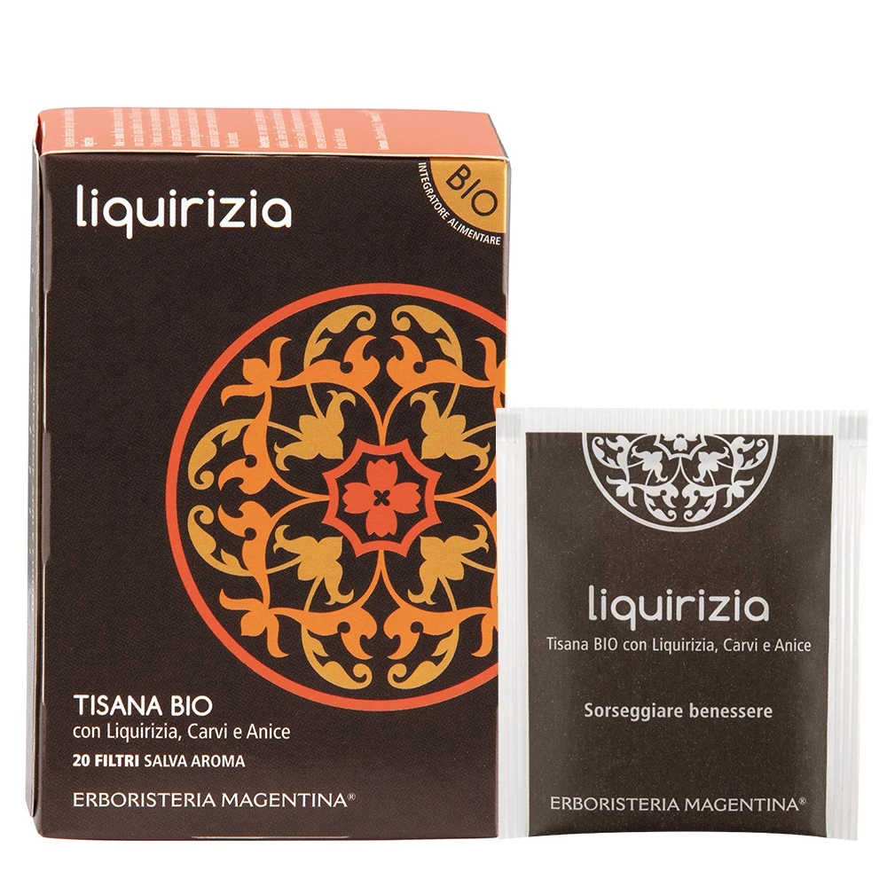 Tisana Liquirizia,Carvi e Anice Bio