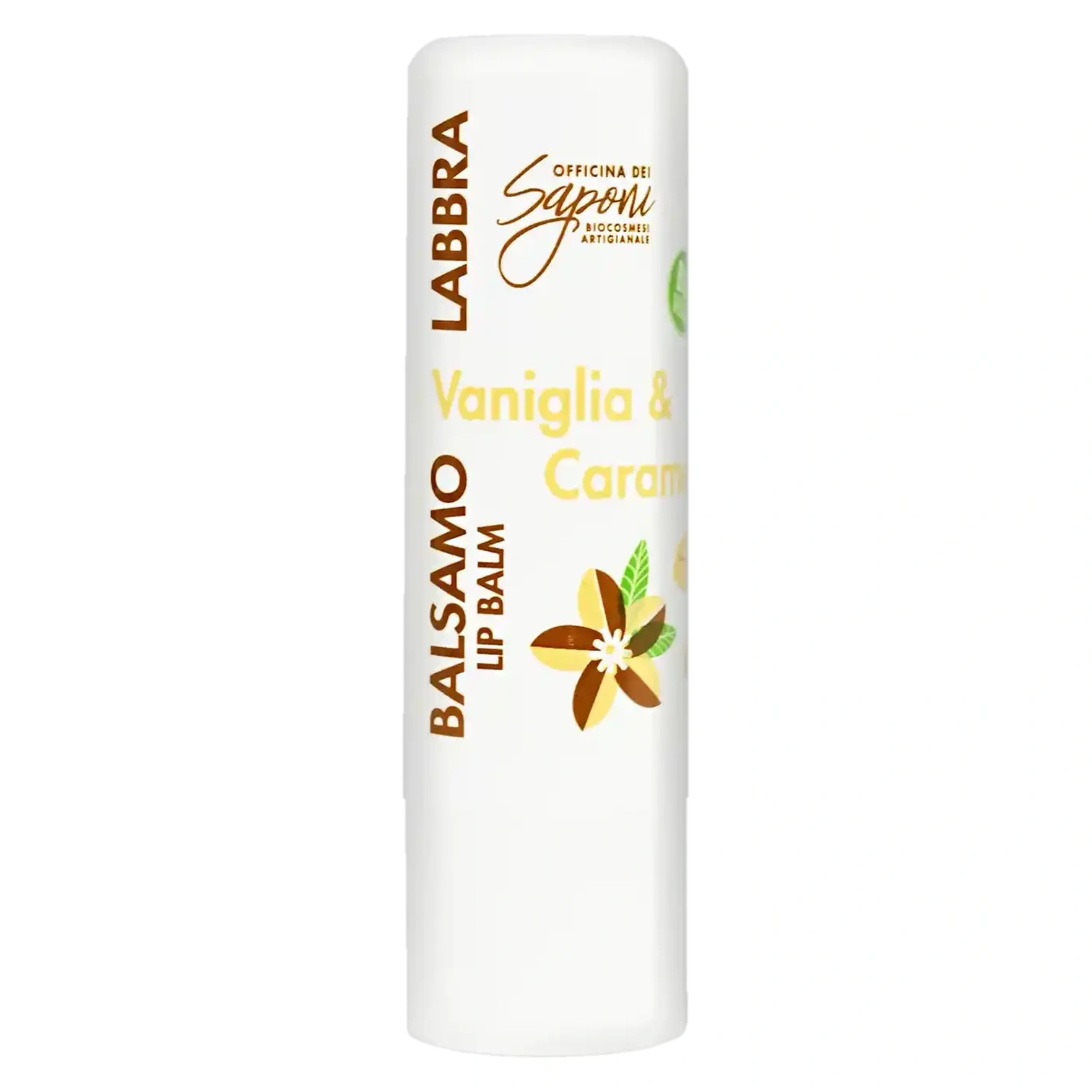 Balsamo Bio Labbra Vaniglia e Caramello