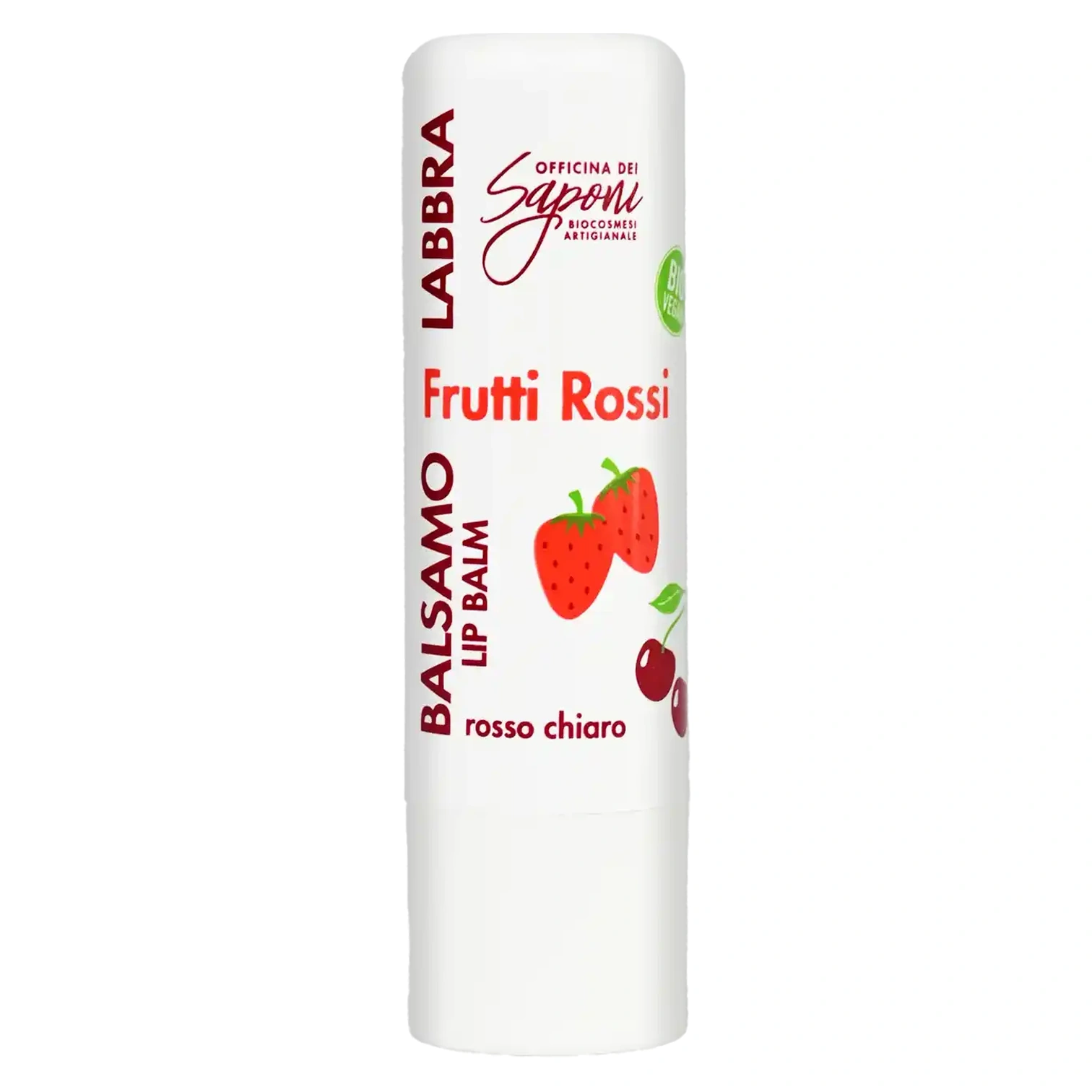 Balsamo Bio Labbra Frutti Rossi