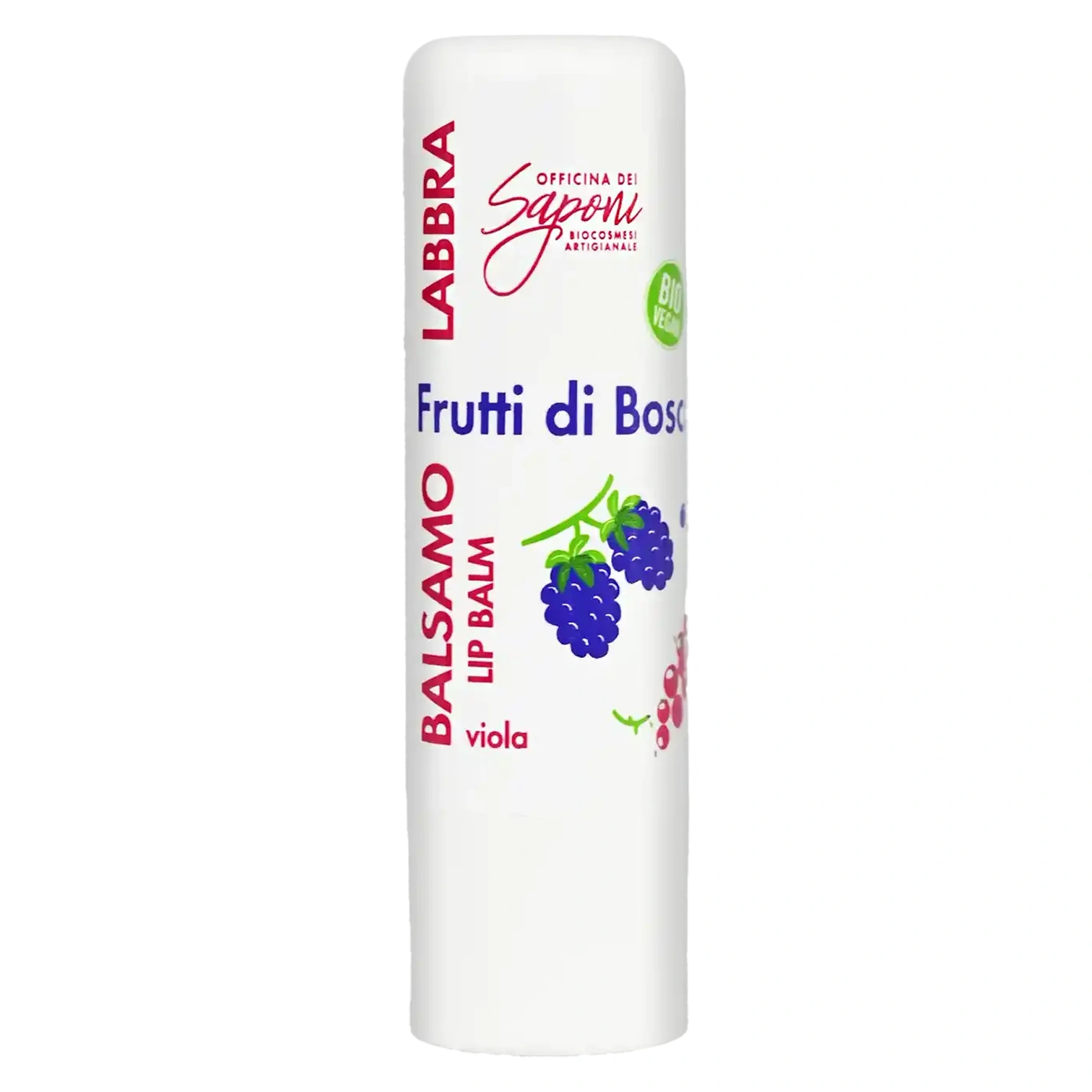 Balsamo Bio Labbra Frutti di Bosco