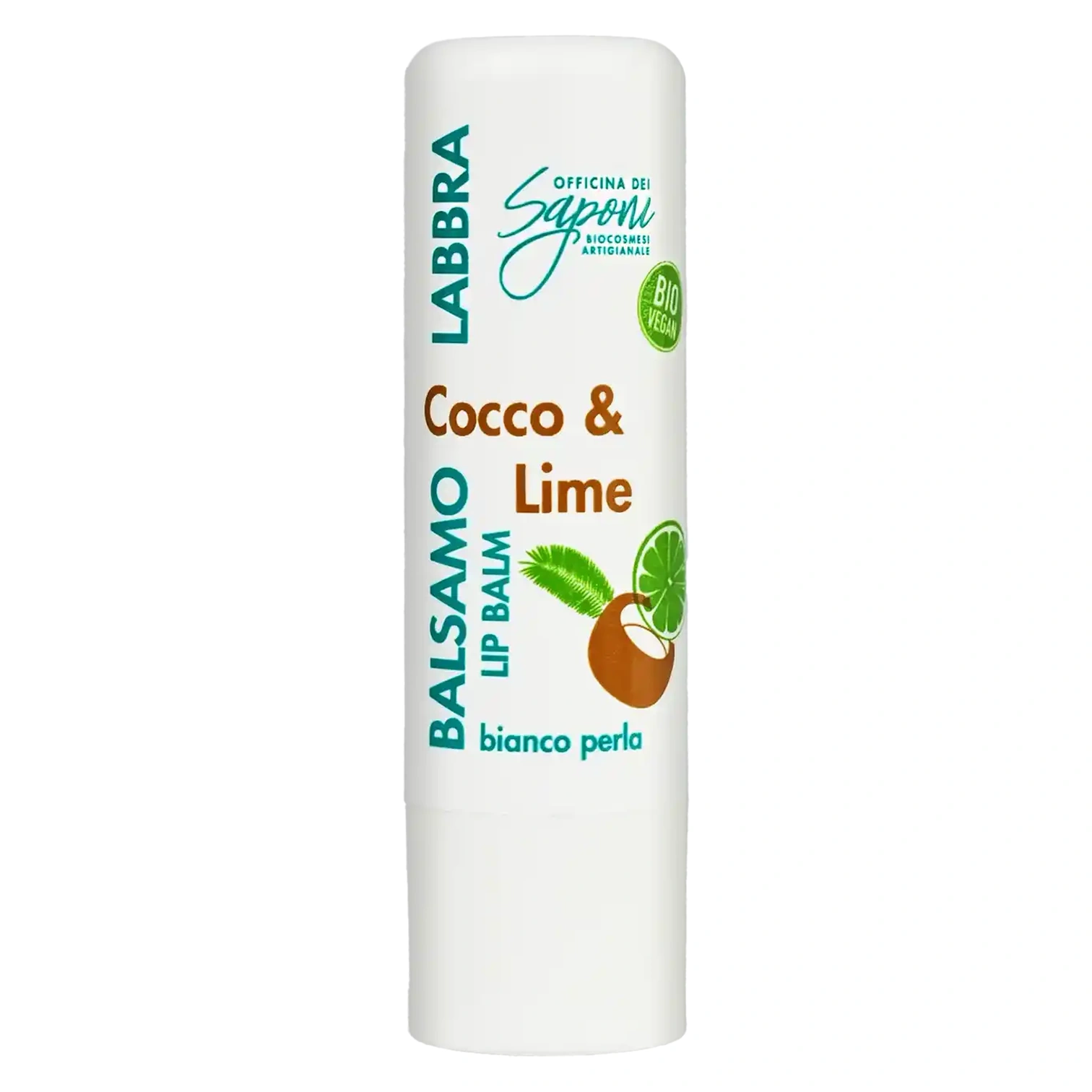 Balsamo Bio Labbra Cocco e Lime