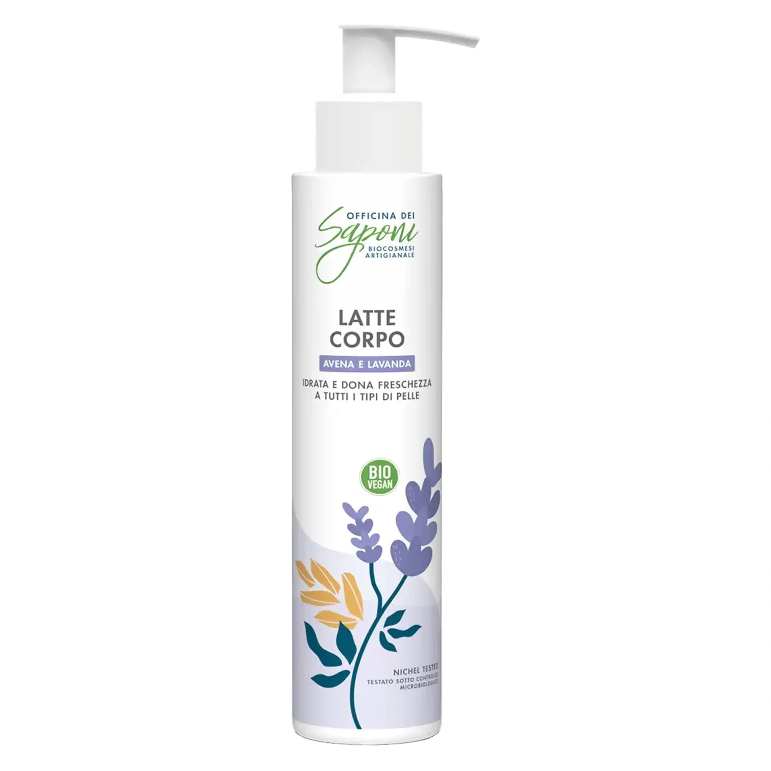 Latte Corpo Avena e Lavanda
