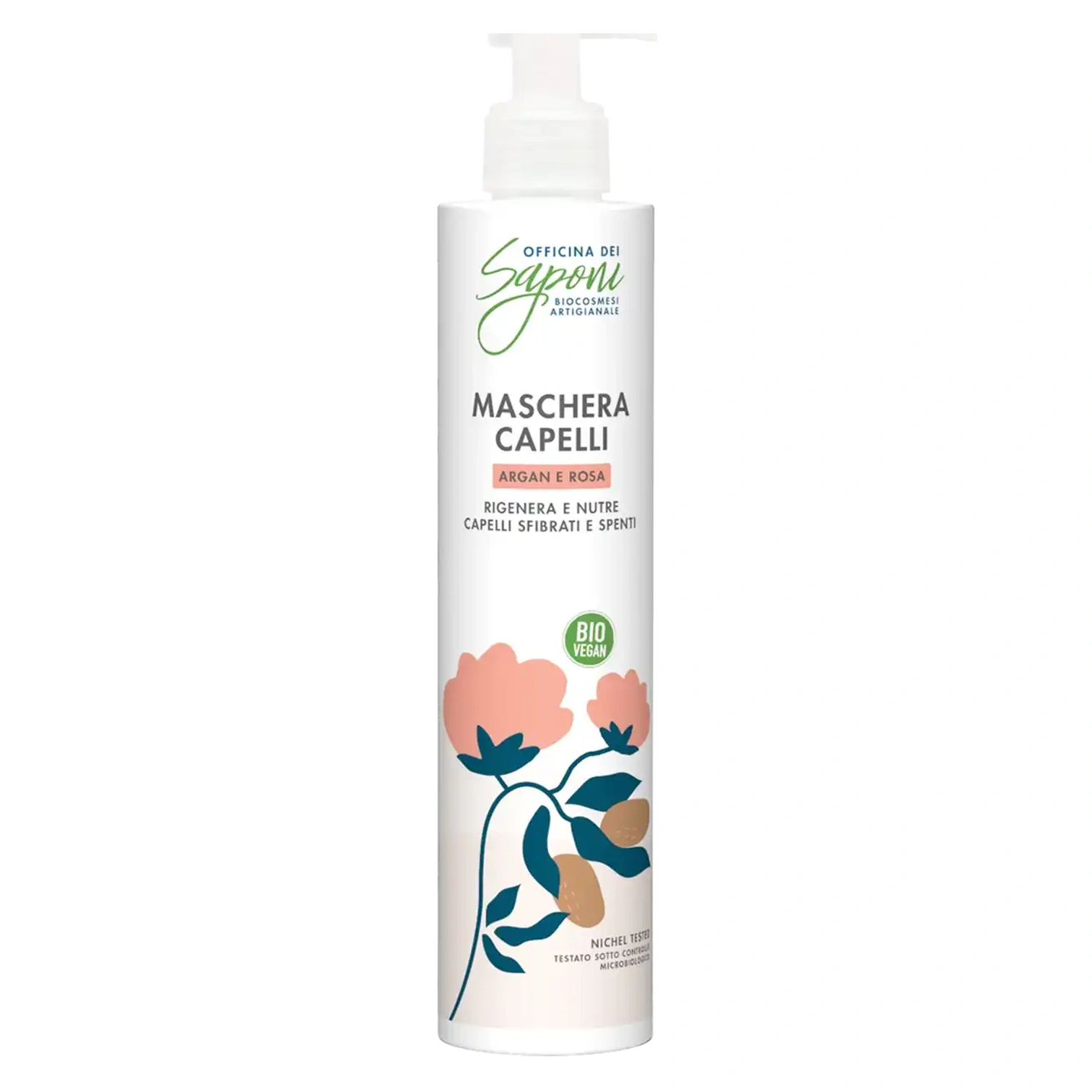 Maschera Capelli Argan e Rosa