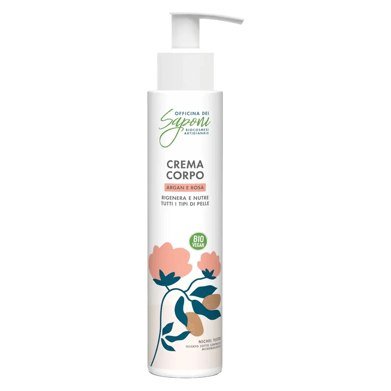 Crema Corpo Argan e Rosa