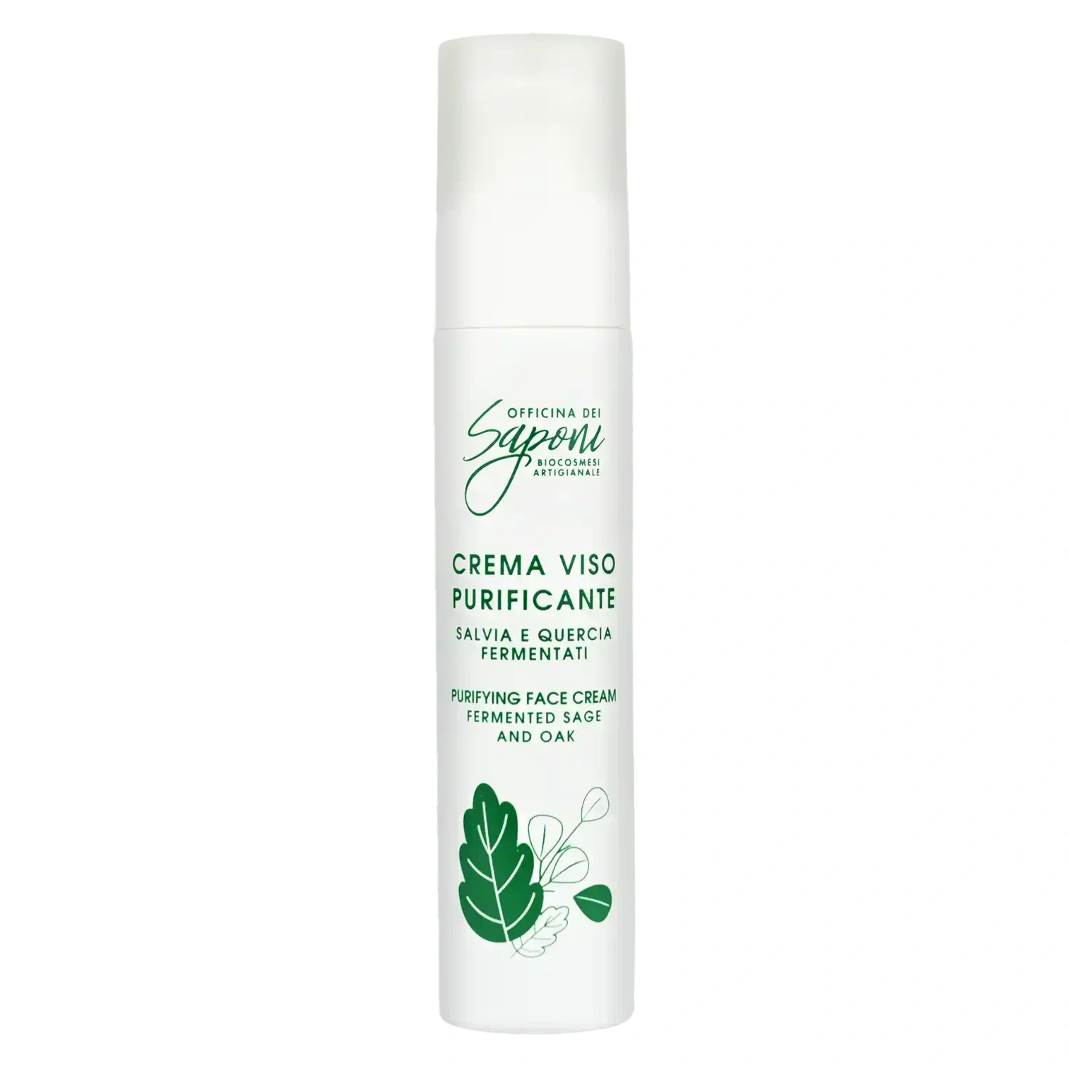 Crema Viso Purificante Quercia e Salvia