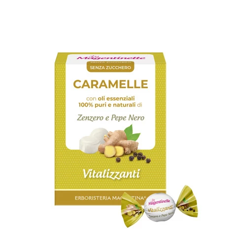 Caramelle Vitalizzanti Zenzero e Pepe Nero