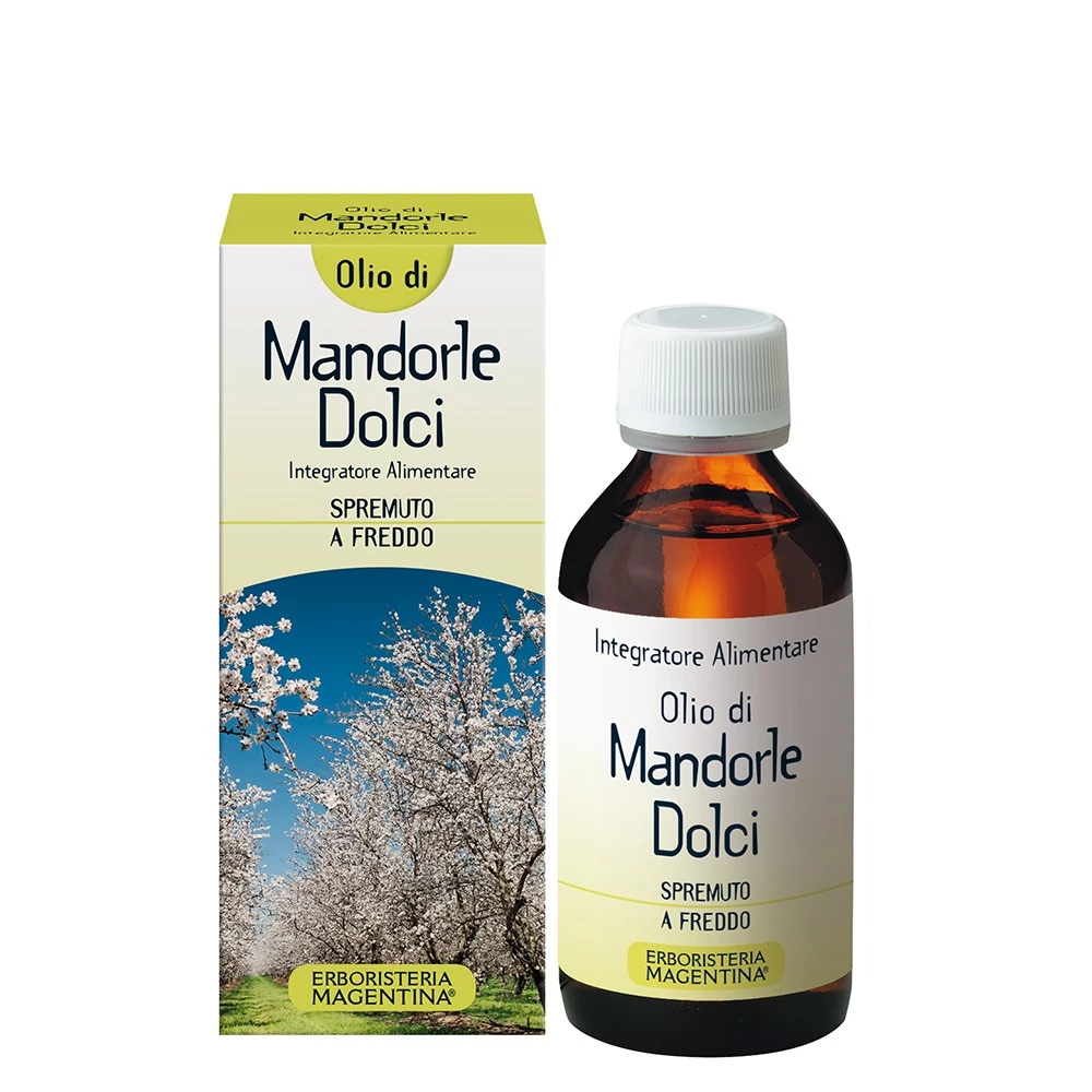 Olio Vegetale di Mandorle Dolci Integratore Alimentare 100ml