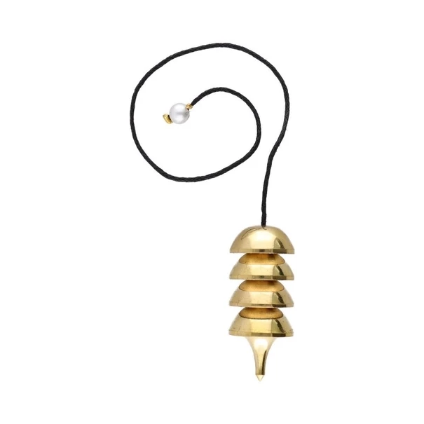 Pendolo Osiris con camere in Bronzo cm 3,2