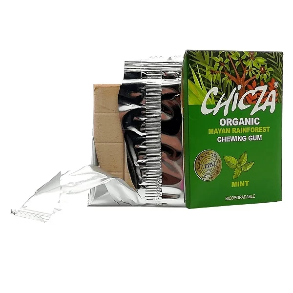 Chewingum Chicza Organic Mayan Rainforest Menta
