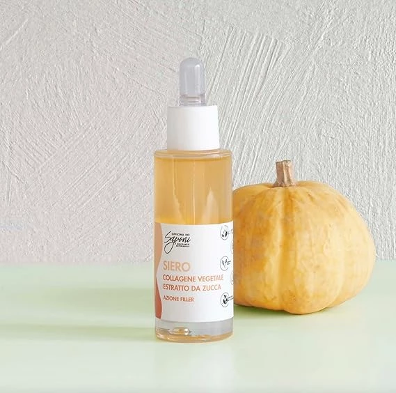 Siero Attivo-Collagene Vegetale e Zucca Arancione