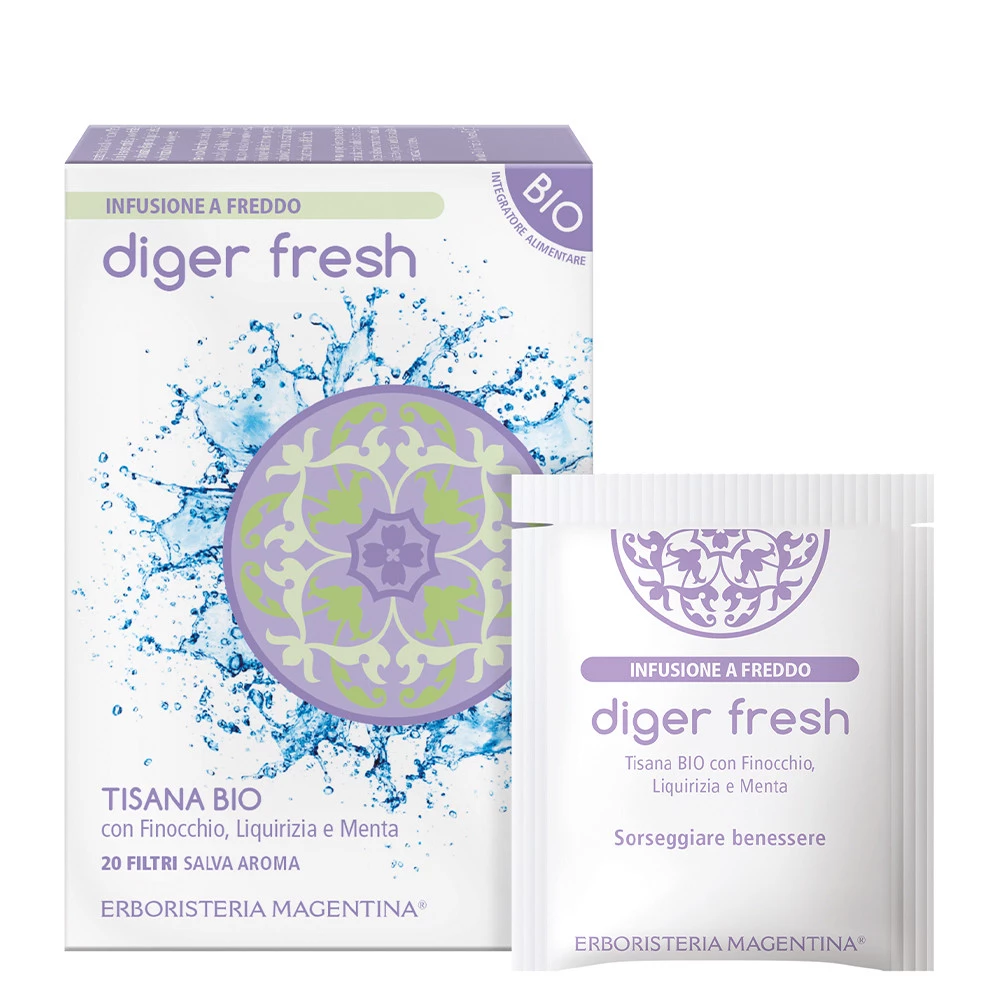 Tisana Diger Fresh Bio Infusione a Freddo