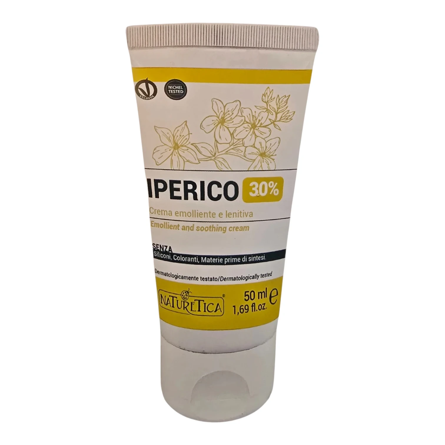 Crema emolliente e lenitiva all'Iperico 30%